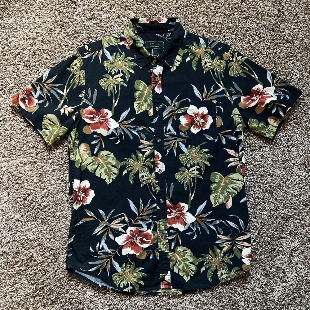 Forever 21 Men's multi button up Shirt
